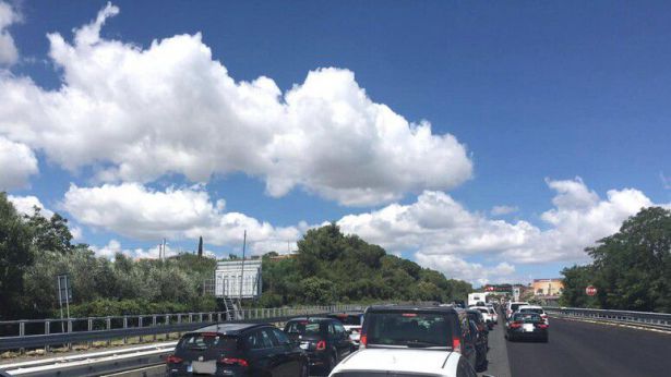 Traffico bloccato sull'A/14