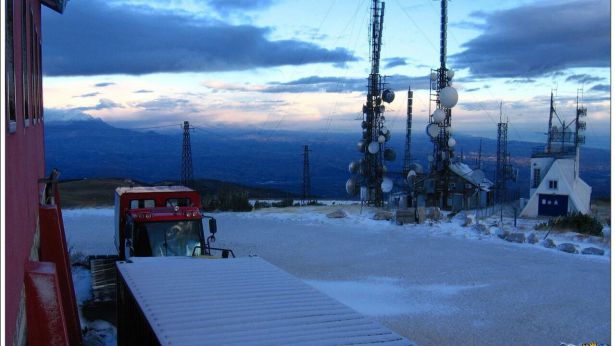 Nevve sulla Majella al Rifugio Pomilio