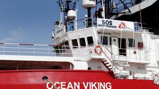 La nave Ocean Viking