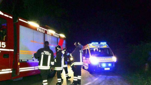 Il luogo del tragico incidente