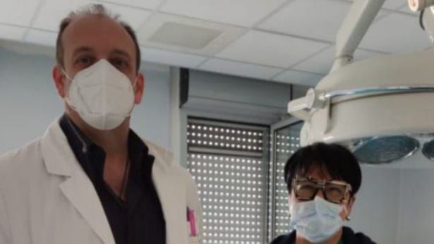 Il dott. Biondelli primario del reparto di Ginecologia del S.Pio