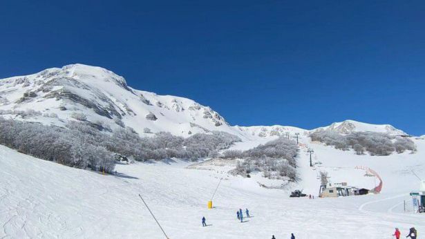 Ovindoli: una pista da sci