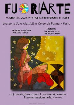 Locandina mostra "Fuoriarte"