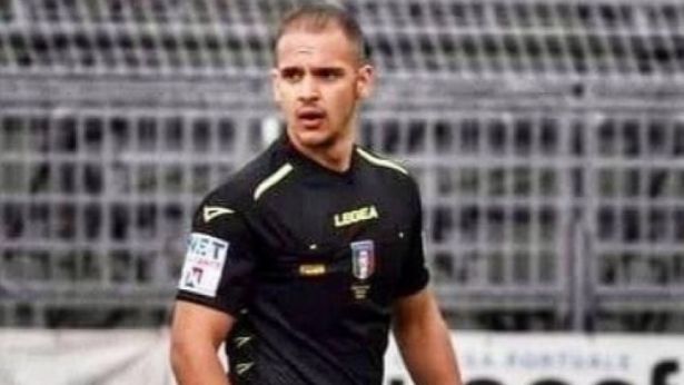L'arbitro vastese Antonio Diella