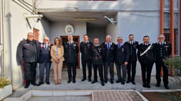 San Salvo: visita alla caserma dei Carabinieri