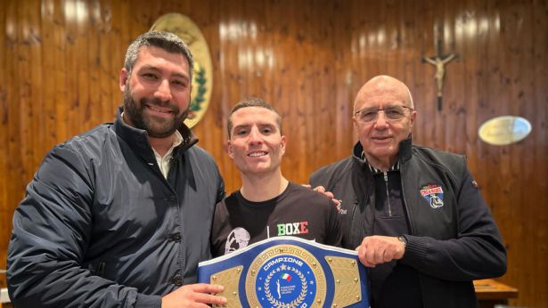 Stefano Ramundo con l'assessore Carlo Della Penna