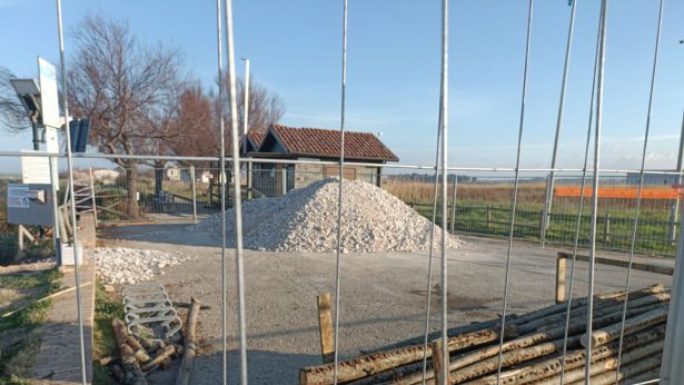 Lavori nella Riserva di Punta Aderci