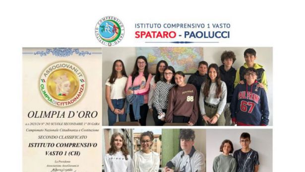 Gli studenti della Paolucci premiati a Roma