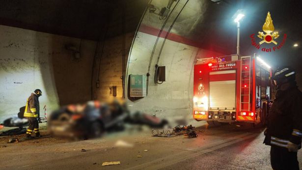 Una immagine del tragico incidente