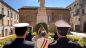 L'omaggio al Monumento ai Caduti
