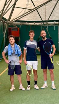 Gli atleti della Promo Tennis Vasto
