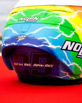 Il nuovo casco di Andrea Iannone