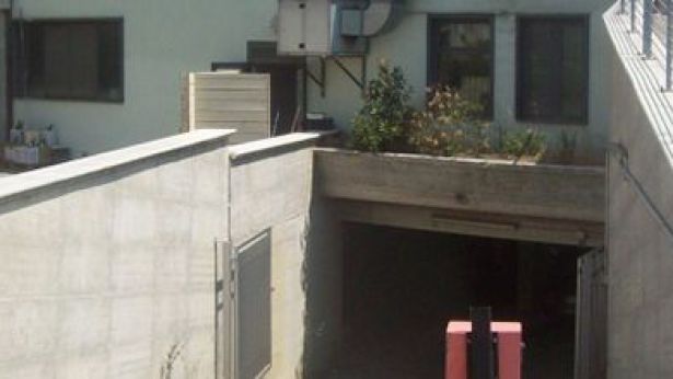 Il parcheggio di via Martiri Istriani