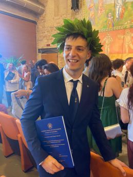 Il neo ing. Andrea Nicola D'Alessandro