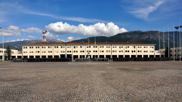 La Scuola della Guardia di Finanza de L'Aquila