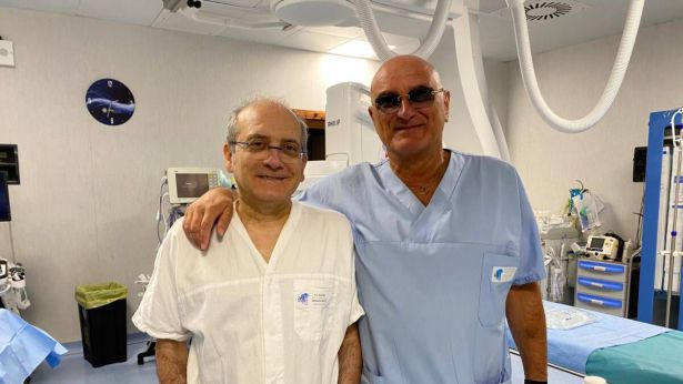In foto i dottori Vincenzo Di Egidio e Donato Carlo Zotta