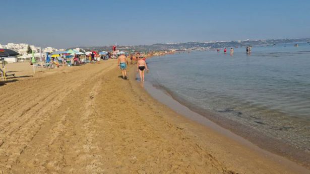 San Salo marina: la spiaggia