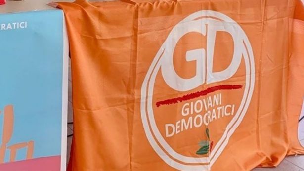 La bandiera dei Giovani Democratici