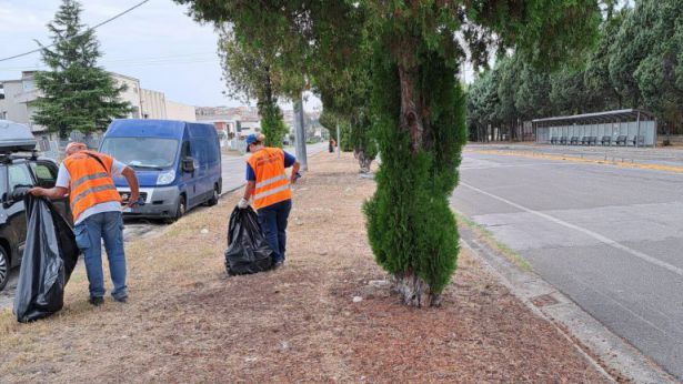 San Salvo: pulizia straordinaria nella zona industriale