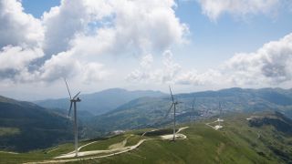 Pale eoliche nell'Alto Vastese
