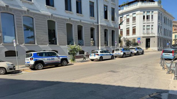 Vasto: la sede del Comando dei Vigili Urbani