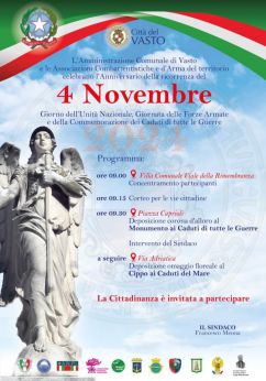 Locandina per il 4 Novembre