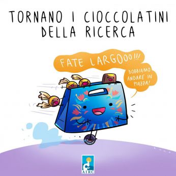 AIRC: CIOCCOLATINI DELLA RICERCA