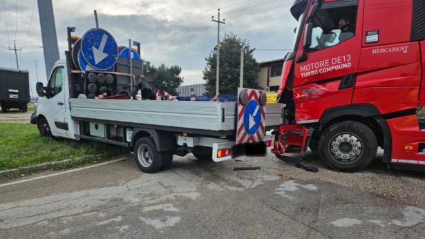 Una immagine dell'incidente
