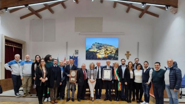 Il Dott. Graziano Marcovecchio nel Comune di Civitella del Tronto