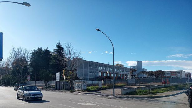 L'area dell'Istituto Palizzi liberata dal cantiere