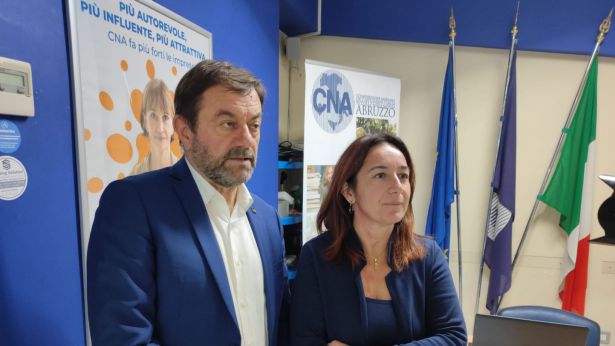 Gabriele Marchese e Francesca Mastromauro