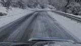 La neve sulle strade d'Abruzzo