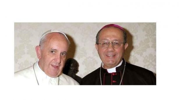 Mons. Bruno Forte con Papa Francesco