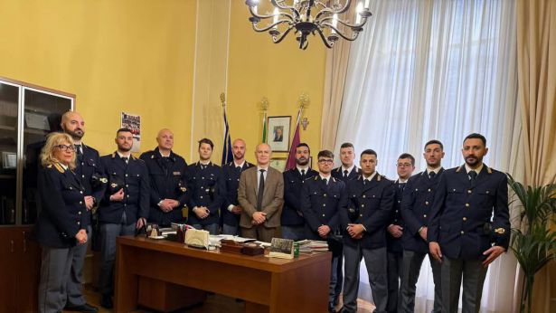 I nuovi agenti giunti a Chieti