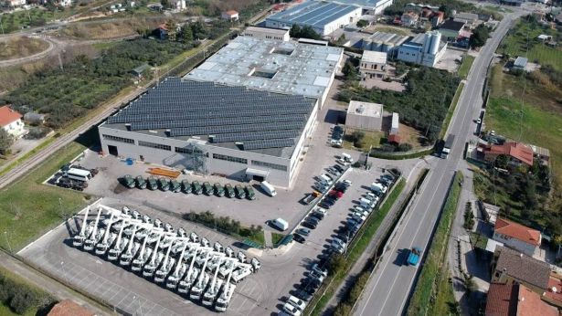 Lo stabilimento Tekne di Ortona