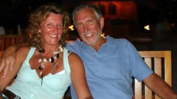 La vittima e l'uomo che l'ha uccisa