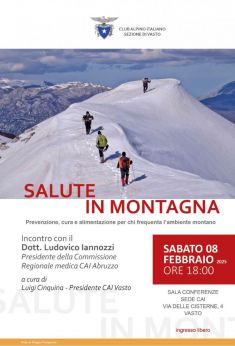 Locandina del CAI