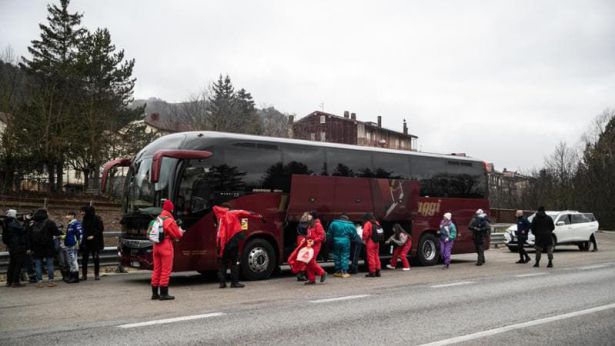 Roccaraso: l'arrivo dei vacanzieri napoletani