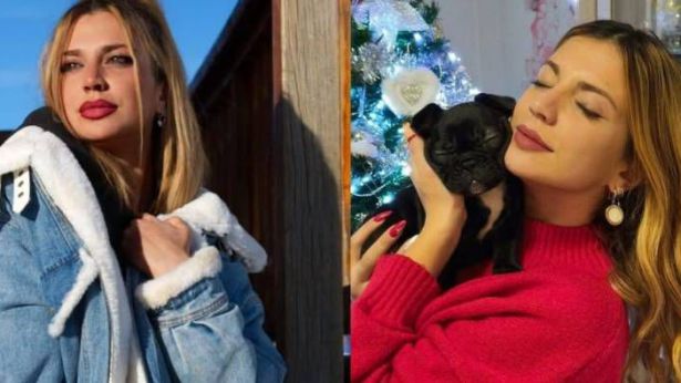 Due immagini di Martina, la giovane vittima