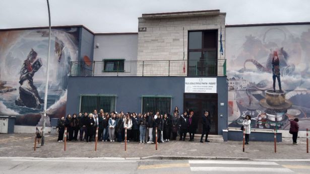 Inaugurazione del murales