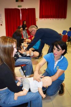 San Salvo: alunni a lezione di primo soccorso