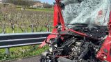 Un furgone coinvolto in un incidente mortale