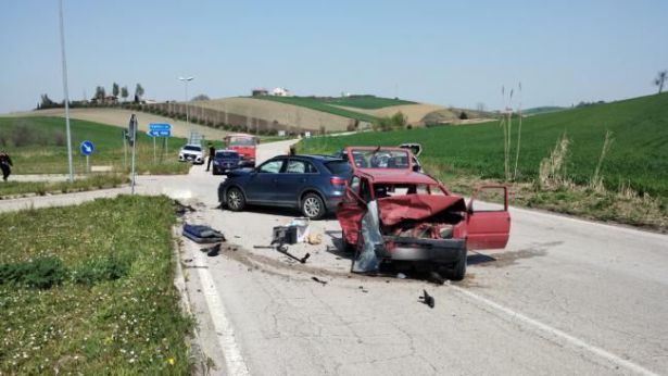 Montenero di Bisaccia: una immagine del frontale