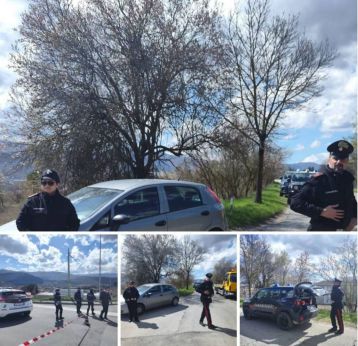 L'Aquila: Immagini del luogo del drammatico omicidio