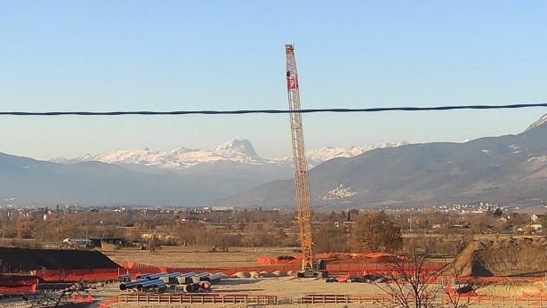 Sulmona: la costruenda centrale Snam
