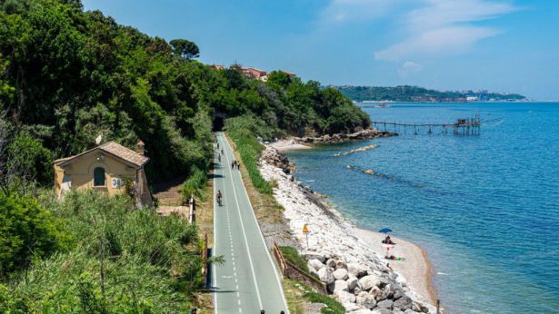La via Verde Costa dei Trabocchi