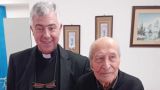 Don Tommaso Di Stefano con il parroco Don Nicola Del Bianco