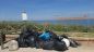 Vsto: una parte dei rifiui raccolti lungo la spiaggia