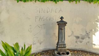 Montedorisio: le scritte apparse nell'area del Cimitero