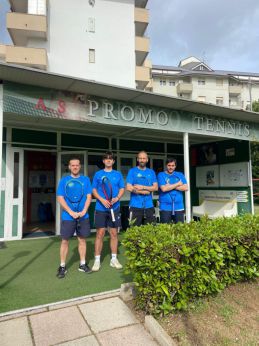 Gli atleti della Promo Tennis